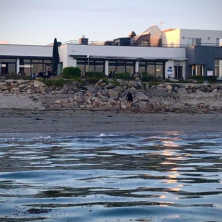 Logis Hotel & Restaurant Les Mouettes - Larmor Plage, Proche De Lorient エクステリア 写真