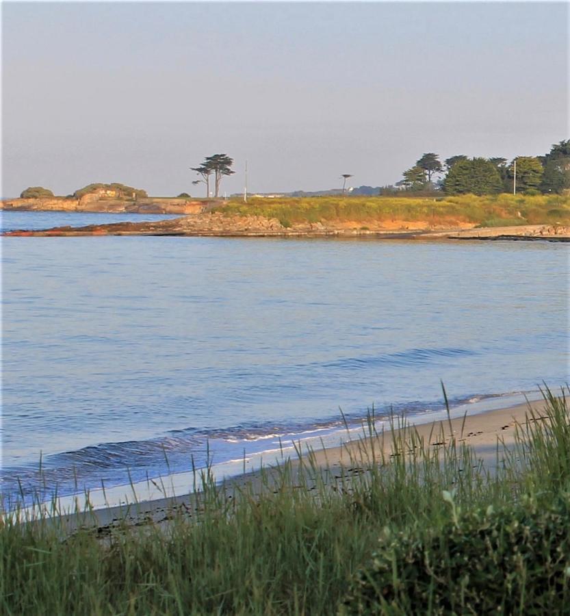 Logis Hotel & Restaurant Les Mouettes - Larmor Plage, Proche De Lorient エクステリア 写真