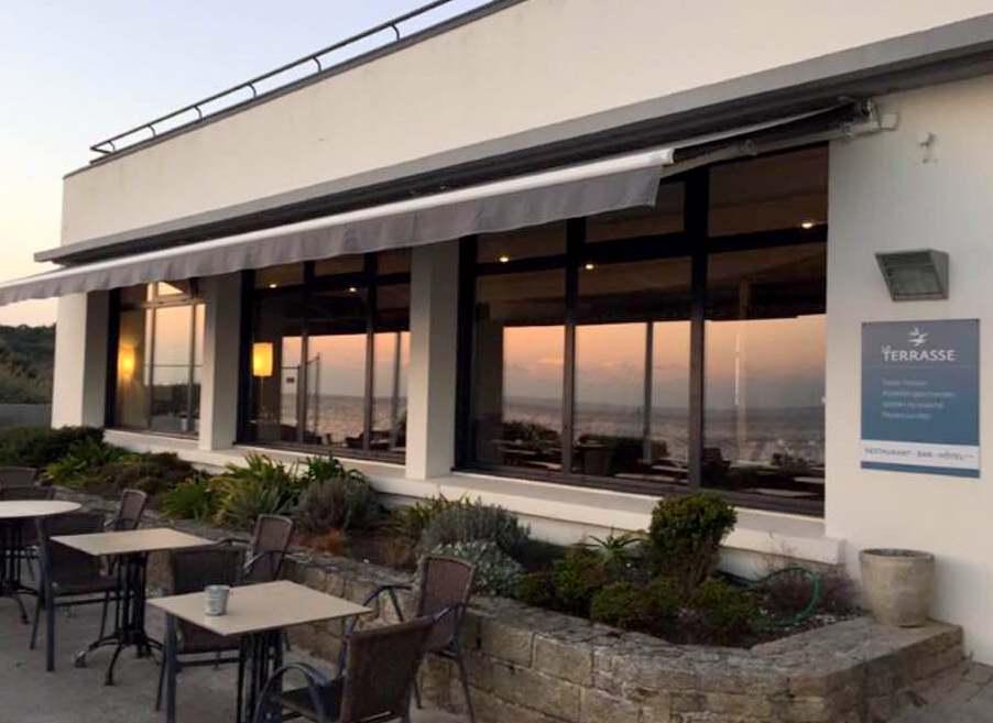 Logis Hotel & Restaurant Les Mouettes - Larmor Plage, Proche De Lorient エクステリア 写真