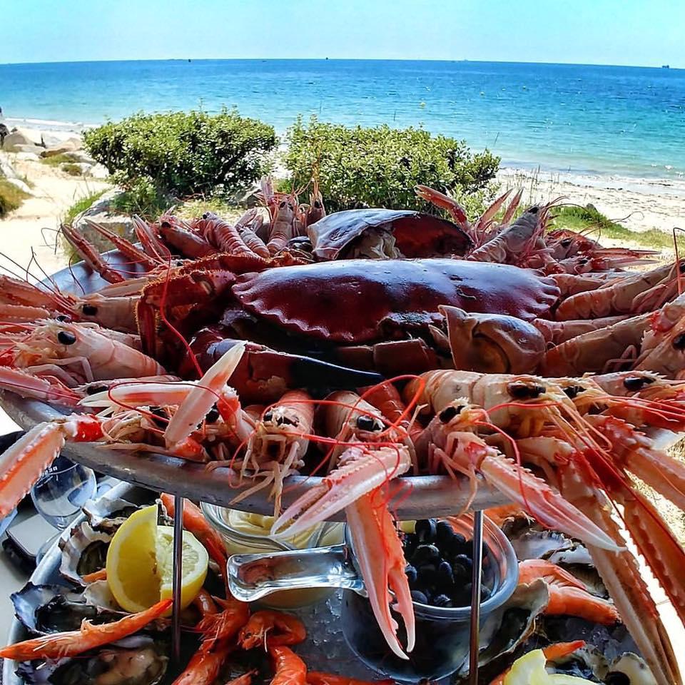 Logis Hotel & Restaurant Les Mouettes - Larmor Plage, Proche De Lorient エクステリア 写真
